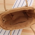 thumbnail image 4 of CoCopeaunt Women Straw Bags Purse Summer Beach Tote Bag Handmade Woven Shoulder Handbag, 4 of 5