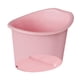 thumbnail image 5 of Cubo de baño infantil, Cubo para ducha de bebé, asiento de baño vertical, bañera de bebé con fondo antideslizante, bañera infantil para niños recién años Rosa, 5 of 10