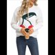 thumbnail image 2 of Suéteres de Punto Gruesos y Bonitos para Mujer, Modernos, con Estampado de en 3D, para Otoño e Invierno, Cálidos, con Cuello Redondo, Tops de Punto. M, 2 of 10