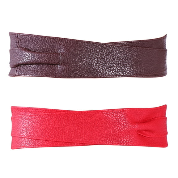 WORGEOUS  2 Pcs Light Luxury Brooch Women's Wide Belt Bride