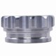 thumbnail image 2 of 2 Inch 51mm Aluminum Alloy Welded on the Filler Neck and Auto Parts Modified Fuel Tank Cap Silver, 2 of 5