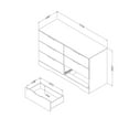 thumbnail image 2 of South Shore Holland 6-Drawer  Dresser, 2 of 5