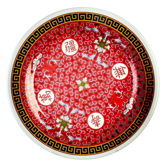Excellante Longevity Melamine Dinnerware Collection 9 1/8" Plate, Comes in Dozen