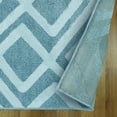 thumbnail image 4 of Flagstone Modern Geometric Indoor Area Rug by Blue Nile Nills - 8' x 10', Blue, 4 of 6