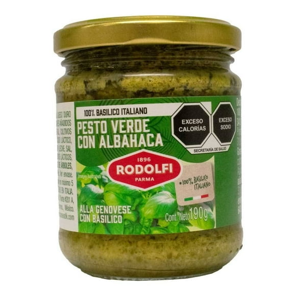 Pesto verde Rodolfi con albahaca 190 g