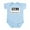 Sky Blue, variant on CafePress - Made In Kalamazoo Infant Bodysuit - Baby Light Bodysuit, Size Newborn - 24 Months