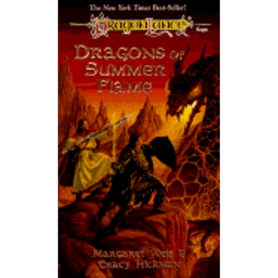 Pre-Owned Dragonlance Saga Novel: Chronicles (Books): Dragons of Summer Flame (Series #04) (Paperback)