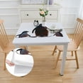 thumbnail image 2 of WERPE I Like Penguins and Maybe 3 People Funny Penguin Retro Bird Tablecloths white, 2 of 7