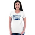 thumbnail image 4 of US Air Force Service Before Self USAF Women's T Shirt Ladies Tee Brisco Brands S, 4 of 5