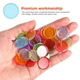 thumbnail image 4 of 300 Pcs Jetons de Bingo en Plastique Pièces Rondes Marqueurs pour Jeu de Bingo Cartes Comptage Accessoires de Jeu, 4 of 8