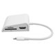 thumbnail image 3 of Adaptador con puerto de carga, 1080P HDMI/tarjeta de memoria/tarjeta de almacenamiento/adaptador HDMI de 2 puertos múltiples para convertidor IOS de calidad superior, 3 of 9