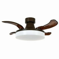 Fanaway 21066601 Fanaway Orbit 36-inch Oil Rubbed Bronze and Dark Koa Ceiling Fan with Light