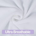 thumbnail image 7 of Viviland Baby Towels and Washcloths, Soft Absorbent Baby Girl Bath Towel Set, Unicorn Hooded Towels with 5 Infant Washcloths，(6 Pieces), 7 of 7