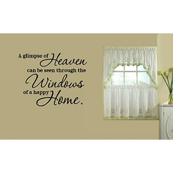 Decal ~ A Glimps of Heaven ~ WALL DECAL 20" X 27"