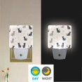 thumbnail image 2 of Yayeee LED Plug in Night Light for The Home with Auto Dusk to Dawn Light Sensors, 2 Pack, Black Cute Cats, 2 of 6