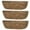 B, variant on 2 Pack Coconut Liners for Planters, Natural Coconut Coir Liners for Hanging Baskets and Window Boxes, Ideal for Flowers and Vegetables, Eco-Friendly and Durable