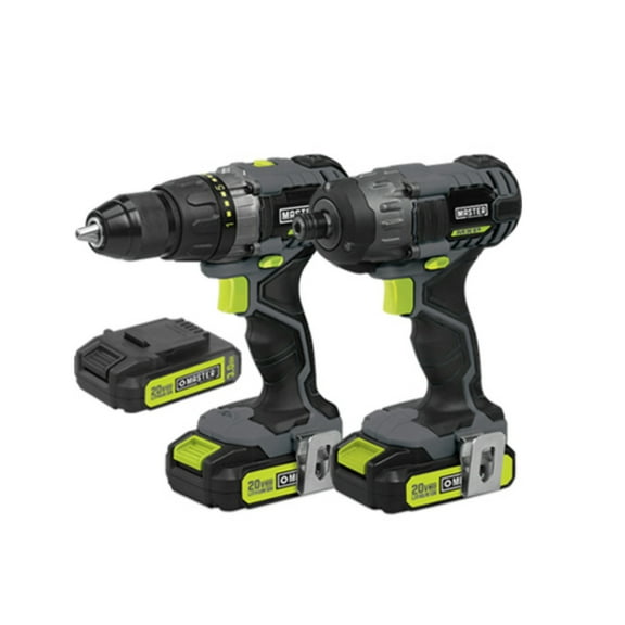 Ningbo Gemay Industry 211894 20 V Master Mechanic Drill Impact Combo Kit