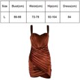 thumbnail image 2 of Vestido sexy sin mangas sin espalda para mujer Vestido elegante plisado elegante Mini Club Party Adepaton BST3007316-3, 2 of 7