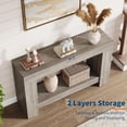 thumbnail image 5 of Eastvita |8035|Chic Entryway Solution 1 PB Frame 120CM Grey Console Table for Stylish Foyers|, 5 of 5
