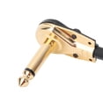 thumbnail image 3 of For Interconnect Electric Pedal Effects Guitar Pedal Cable, Practical Right Angle Plug Guitar Pedal Cord, Studio Recording For Live, 3 of 8