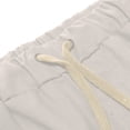 thumbnail image 3 of zuwimk Shorts For Men,Men's Cool Straight Fit Flat Front Shorts White,XL, 3 of 5