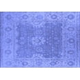 thumbnail image 1 of Ahgly Company Indoor Rectangle Oriental Blue Industrial Area Rugs, 5' x 7', 1 of 4