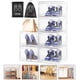 thumbnail image 1 of Zapatera Organizador 34x27x19cm - 6 Organizadores de Zapatos Apilable con Puerta Magnética, Cajas para Zapatos Transparentes + 6 Bolsas Portátiles, A Prueba de Polvo y Humedad, 1 of 7