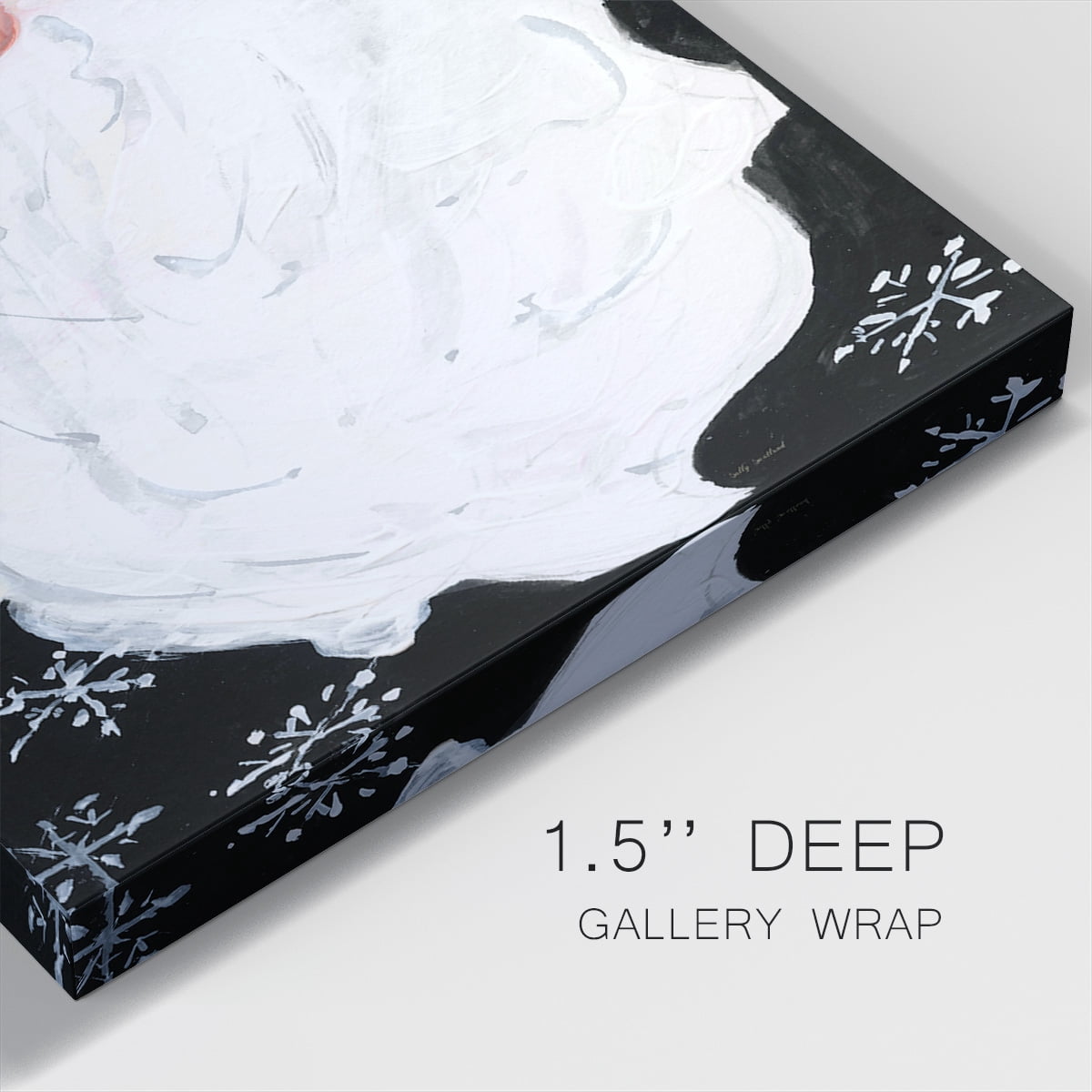 Winter Snow Gnome- Gallery Wrapped Canvas