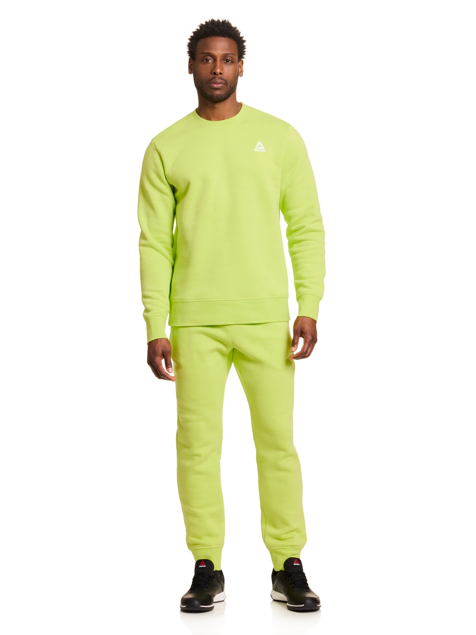 Reebok Men's and Big Men's Game Day Fleece Crewneck Sweatshirt, Sizes XS-5XL