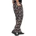 thumbnail image 3 of Unisex Printed 100% Cotton Men Women Chef Pants Trouser with Draw String for Food Service, Bakers and Culinary Professional Sizde M, 3 of 3