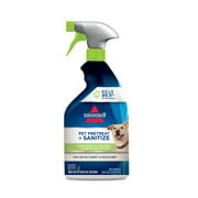 Angle View: BISSELL Pet Stain & Odor Remover + Sanitize Pretreat . 1129