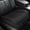 Black, variant on Luxtrada Car Seat Cushion 1PC Breathable Car Interior Seat Cover Cushion Pad Mat for Auto Supplies Office Chair with PU Leather (Coffee)