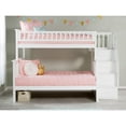 thumbnail image 3 of Columbia Staircase Bunk Bed Twin over Full in White, 3 of 5