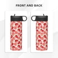 thumbnail image 3 of Pofeuu Cute Strawberry Print 18oz Sports Insulated Kettle, Sports Bottle Water Bottles For Men Women For Gym Hiking Camping Running Mountain Bike Outdoor Sports, 3 of 8