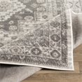 thumbnail image 5 of Monte Carlo MNC-2337 7'10" x 10'2" Area Rug in Light Gray/Charcoal/White, 5 of 5