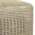 thumbnail image 6 of Simpli Home Delilah 18 inch Wide Contemporary Square Pouf in Natural Handwoven Jute, 6 of 7