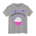 thumbnail image 1 of MEZZALL T-Shirts de Mode pour Garçons et Filles, Décontractés, Imprimés, Col Rond, Manches Courtes, Confortables, 3-4 Ans, 1 of 4