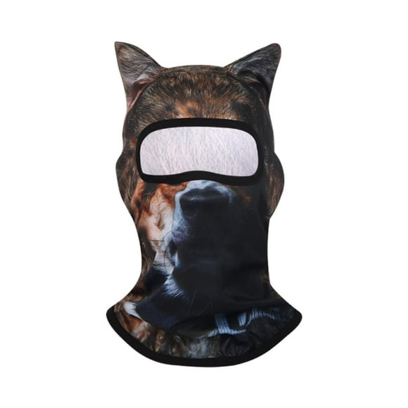 Clear Face Mask Summer Sunscreen Outdoor Face Mask Pattern Face Gini Headmask Sunscreen for Face,Halloween Face Mask,Halloween Face Masks