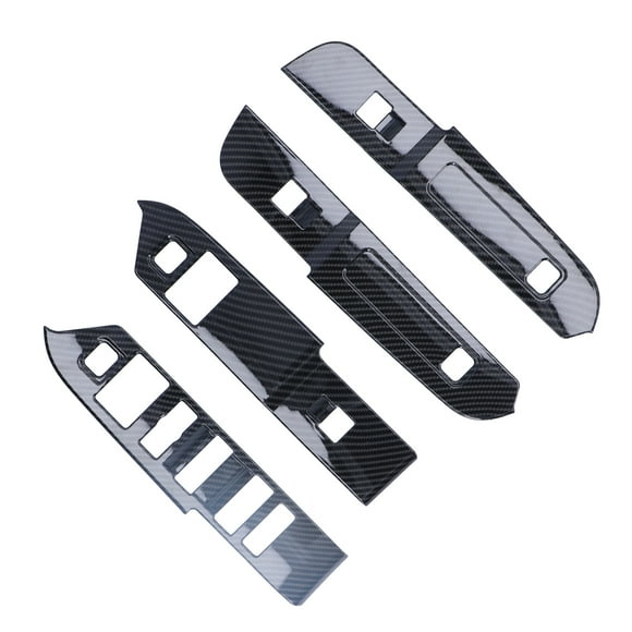 Car Interior Styling,Window Switch Panel Trim Window Switch Panel Decor Window Switch Panel Trim Exquisite Design