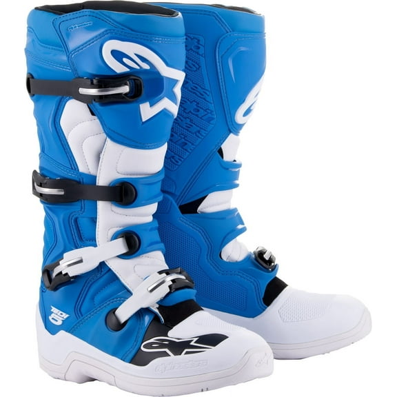 Alpinestars Tech 5 Motocross Boots-Black/White-13