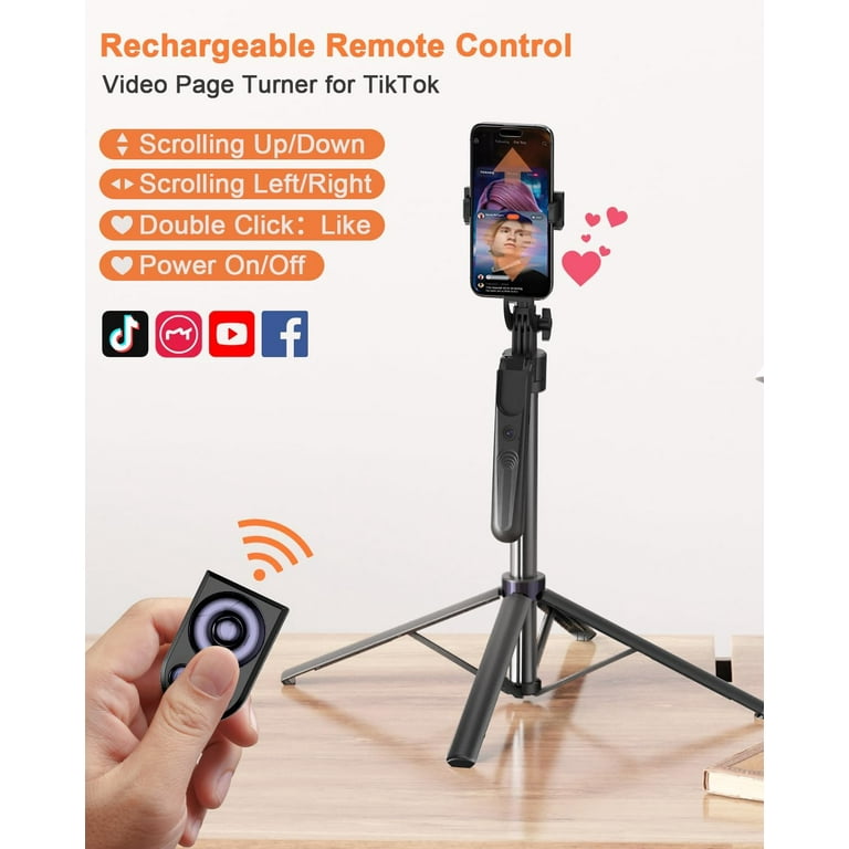 Face Tracking Tripod For IPhone/Android,70" Extendable Tripod For