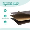thumbnail image 7 of Coffee Table Nesting Grey Set of 2, Round Coffee Table 23.6", Side Tables for Living Room Bedroom Balcony Yard, 7 of 7