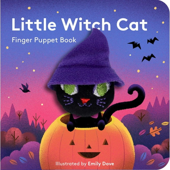 Little Witch Cat: Finger Puppet Book (Hardcover)