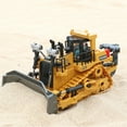 thumbnail image 3 of 9-Channel Metal RC Bulldozer,Construction Remote Control Play Toys with Lights and Sound, Track Type Tractor Toy for  Boys, Kids Birthday Gift, 3 of 9