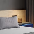 thumbnail image 4 of Yarn Brushed Quilted Quilted Pillowcase 48x74cm Pillow Core Protective Cover Is Non-slip Machine Washable Dirt-proof And Soft And, Dark gray, 4 of 7