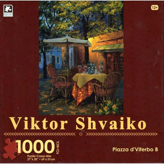 Piazza d'Viterbo 1000 Piece Puzzle