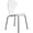 Clear, variant on LeisureMod Oyster Modern Clear Acrylic Dining Chair with Black Metal Legs, Transparent Kitchen Dining Room Side Chair, Contemporary Accent Chair for Home, Office or Restaurant, Clear