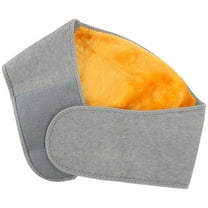 UPKOCH Men Women Winter Thicken Thermal Plush Waist Warmer Lumbar Support Belt Cozy Warm Abdominal Protector Stomach Body Wrap Band Back Brace Kidney Binder Size