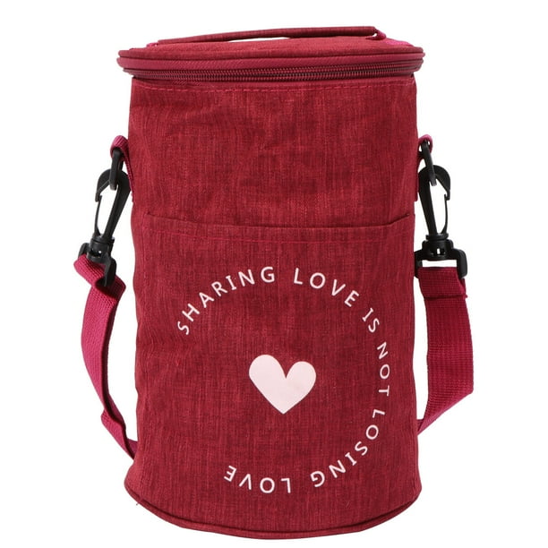 Bolsa térmica portátil de aluminio, aislante de tela Oxford, para acampar, 1 unidad