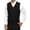 Black, variant on Men's Sleeveless V Neck Pullover Sweater Slim Fit Casual Solid Sweater Vest
